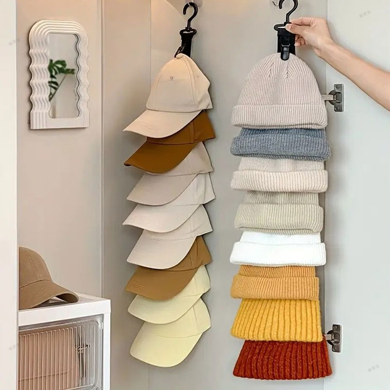 String Tension Clip - Organizador de Sombreros para Puerta de