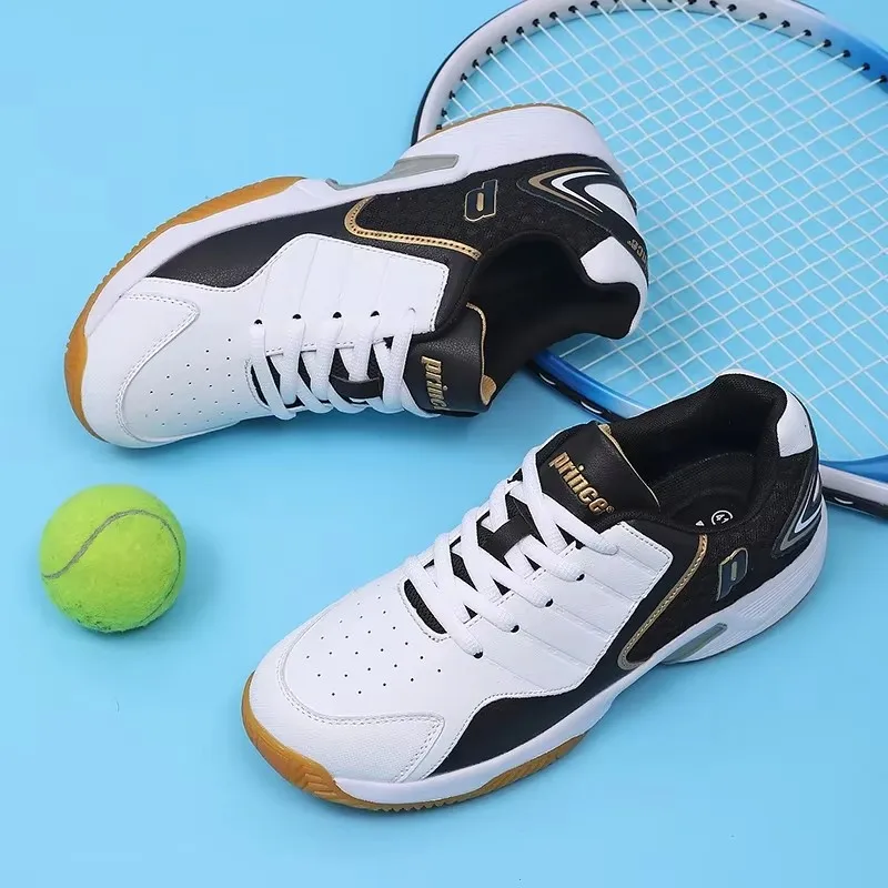 Badminton Equipment - Zapatos profesionales de bádminton de cuero