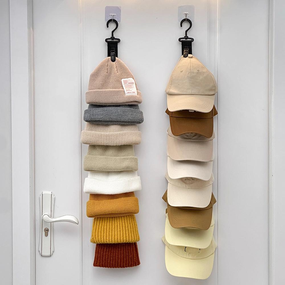 String Tension Clip - Organizador de Sombreros para Armario, Cuerda