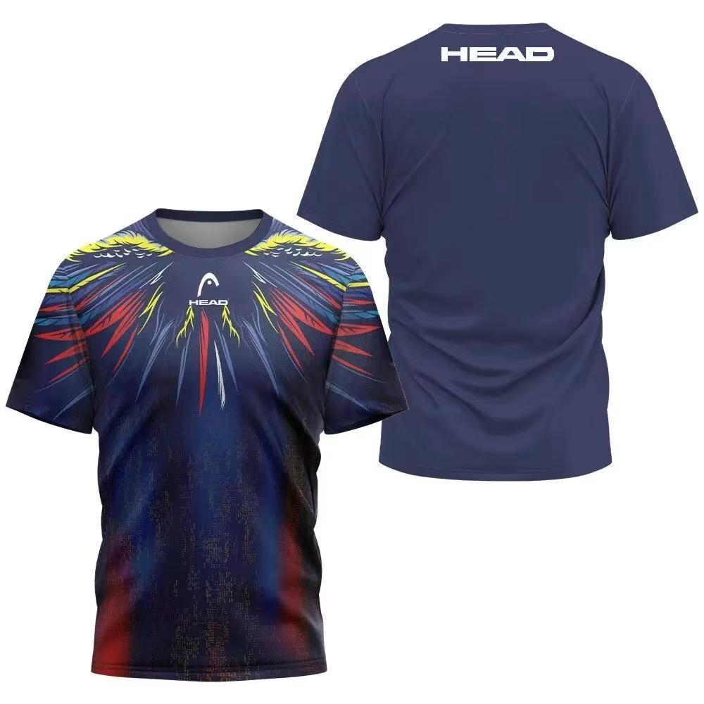 Badminton Rank - Camiseta Deportiva Transpirable de Verano para