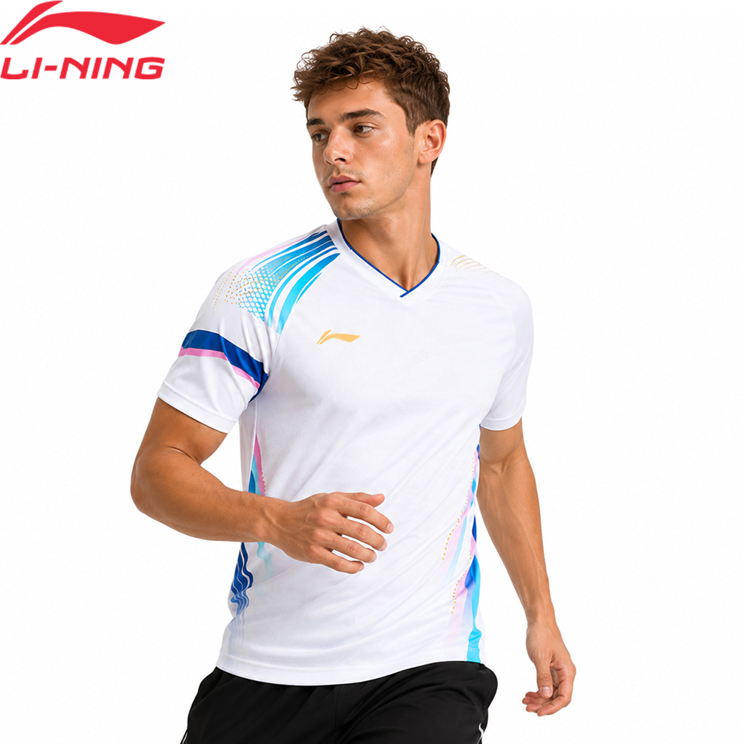 Badminton Rank - Li-Ning Camiseta de bádminton unisex LN