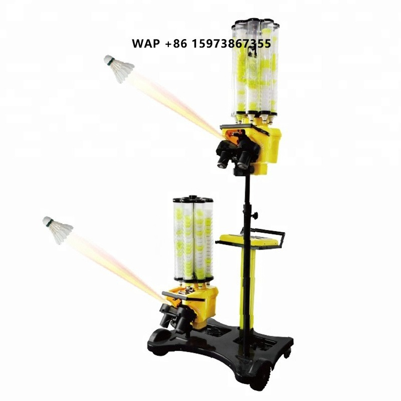 Máquina lanzadora de bolas de  - Feeder Machine Badminton reseña y precio