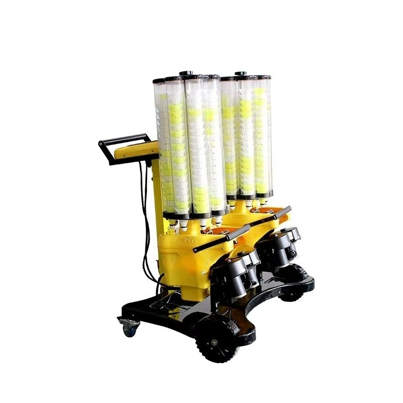 Máquina lanzadora de bolas de  - Feeder Machine Badminton reseña y precio