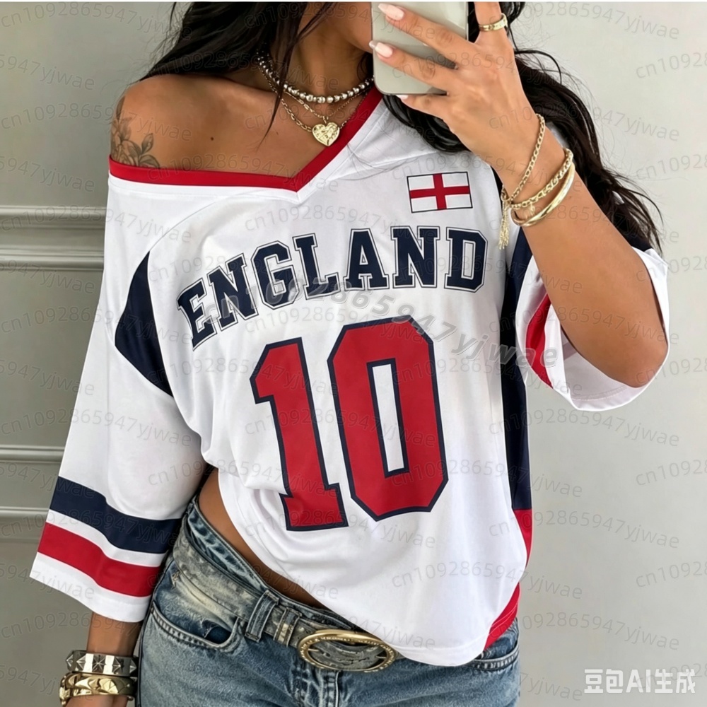 Camiseta de Fútbol para Fanáti - Badminton England reseña y precio