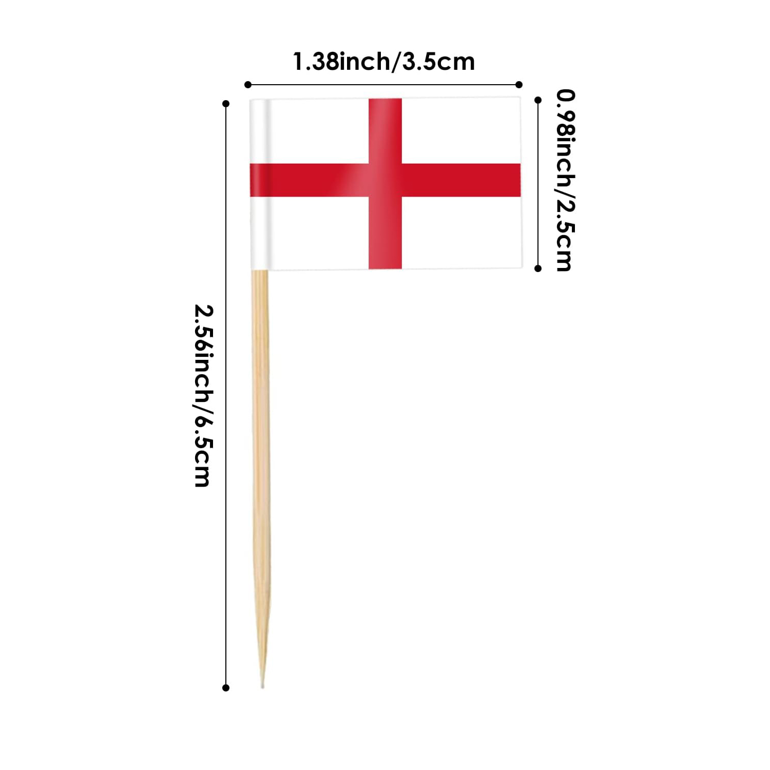 Palillo de dientes con bandera - Badminton England reseña y precio