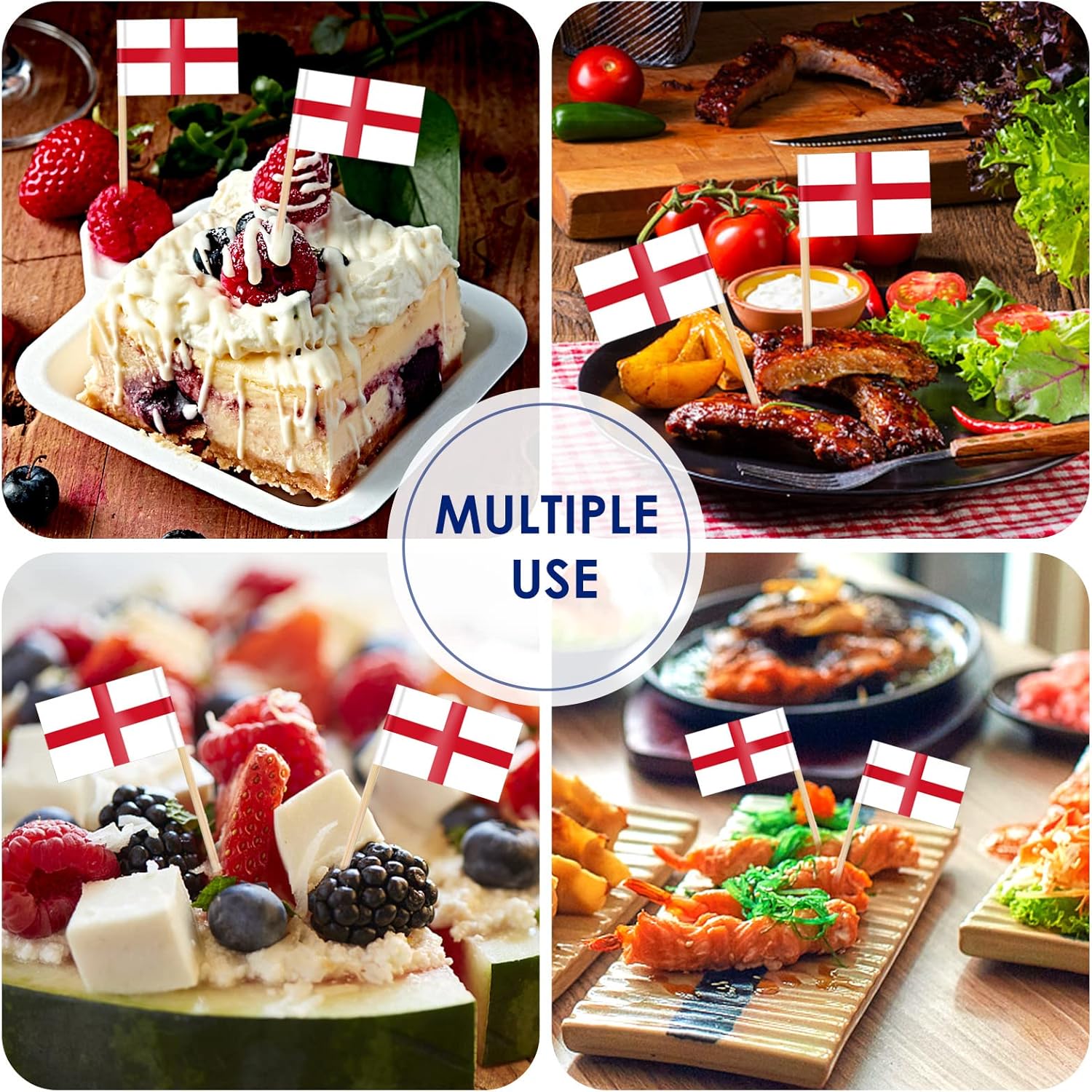 Palillo de dientes con bandera - Badminton England reseña y precio