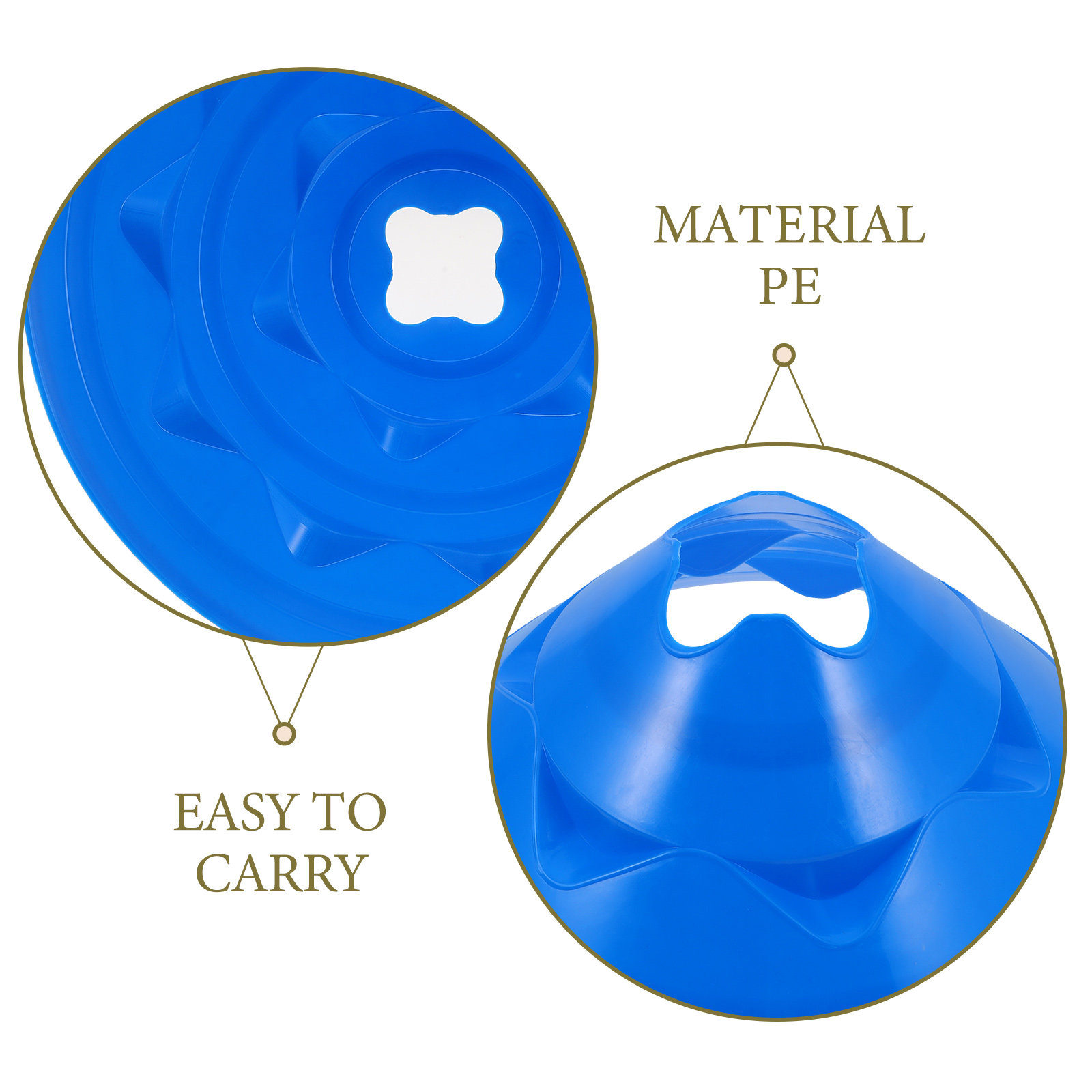 6 Conos de Entrenamiento de Fú - Court Marker Cone reseña y precio