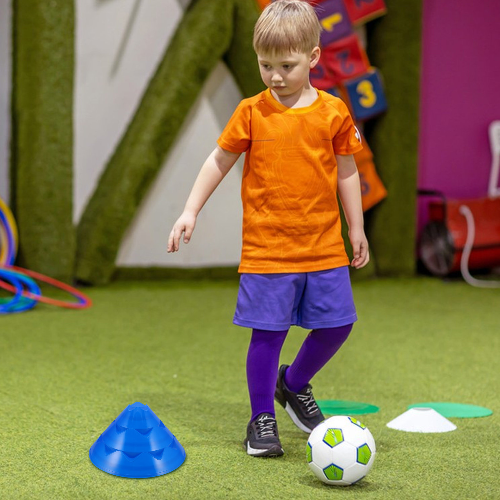6 Conos de Entrenamiento de Fú - Court Marker Cone reseña y precio