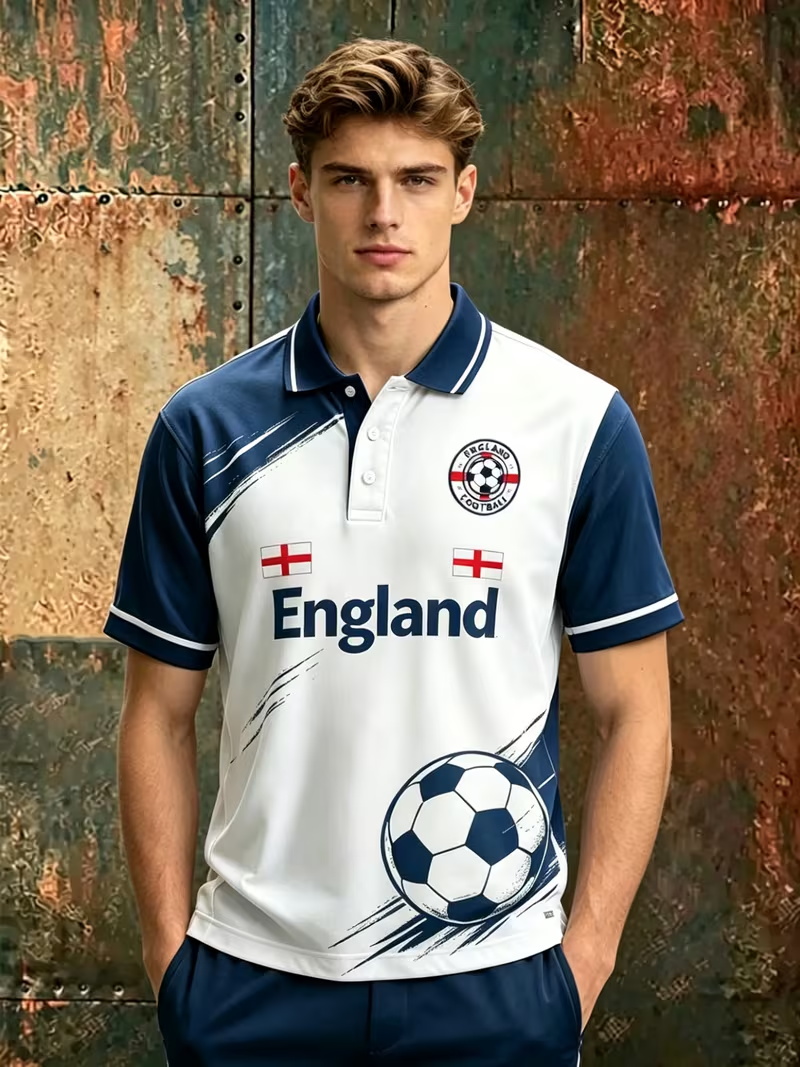 Camiseta de fútbol con diseño  - Badminton England reseña y precio