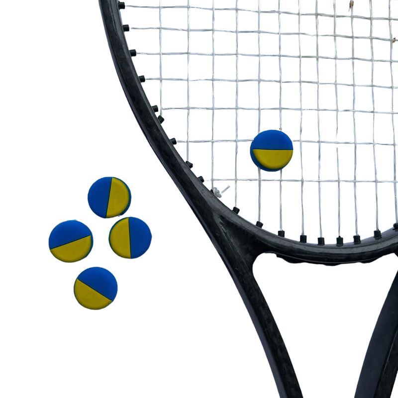4 unids/lote bandera de Ucrani - Racket Vibration Dampener reseña y precio